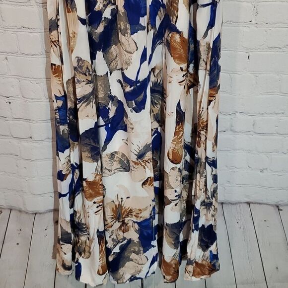 Lulus loveliest of all white floral print maxi dress - Picture 7 of 12